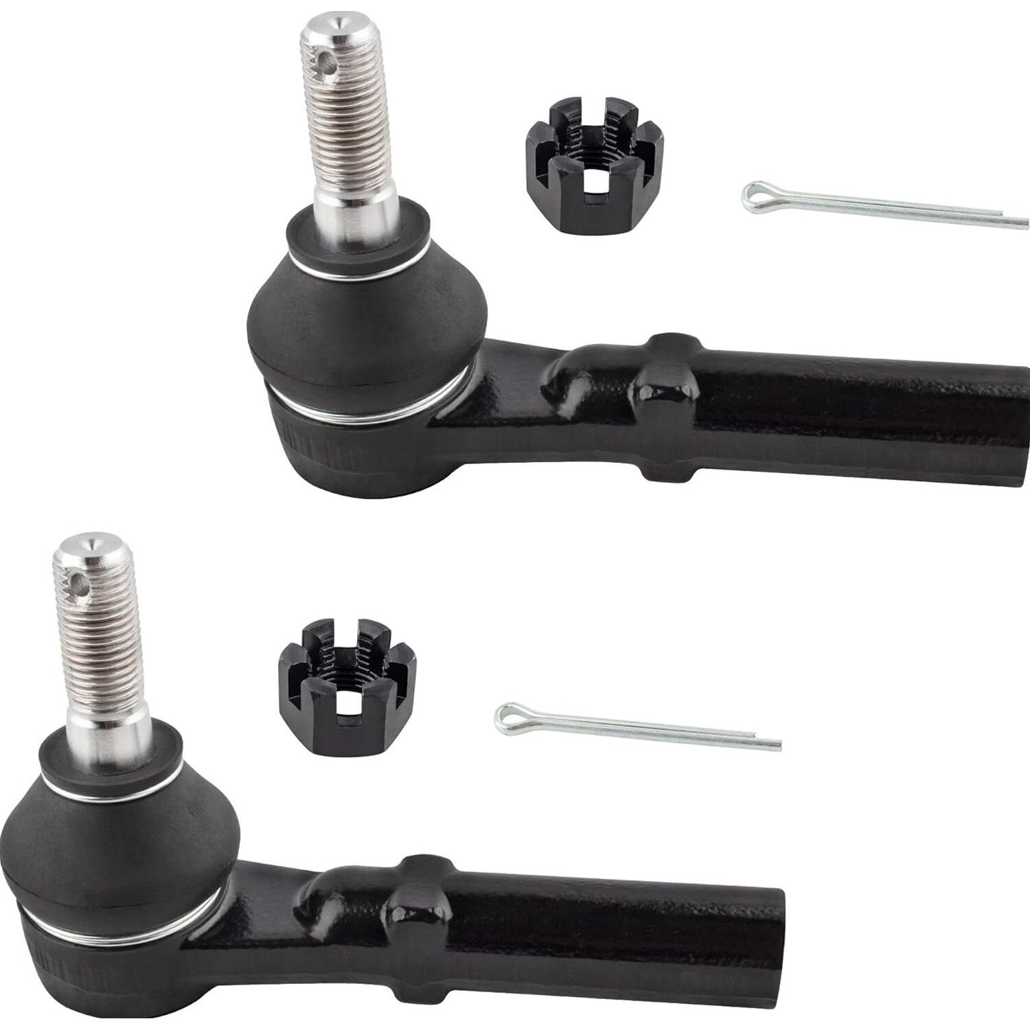 For 04 Silverado 2500 Crew Cab Pickup Front Inner Outer Tierod Sway Bar Kit_voghion.com